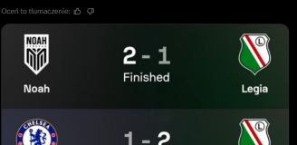 Tak Noah ŻARTUJE sobie po meczu z Legią w LK xD